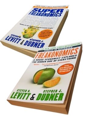 Freakonomics & Super Freakonomics, New York Times Bestseller Bundle